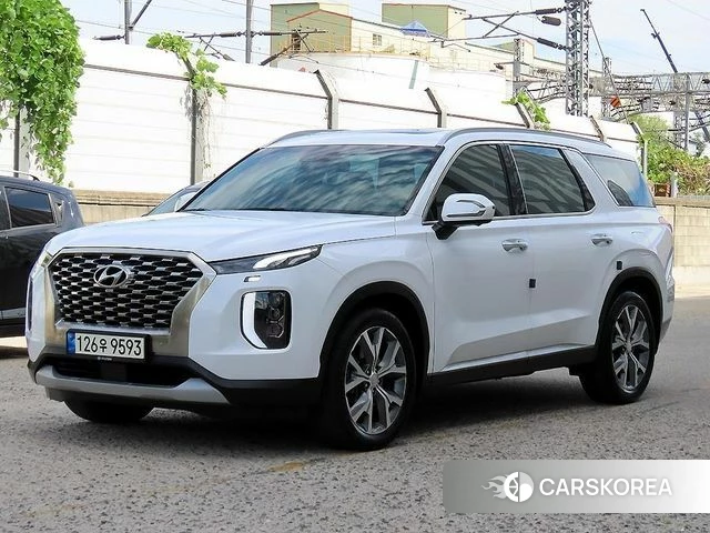 Hyundai Palisade 2021 Белый из Кореи