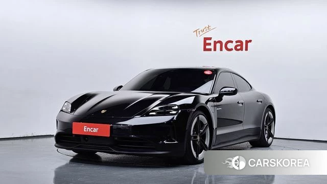 Porsche Taycan 2024 Черный из Кореи