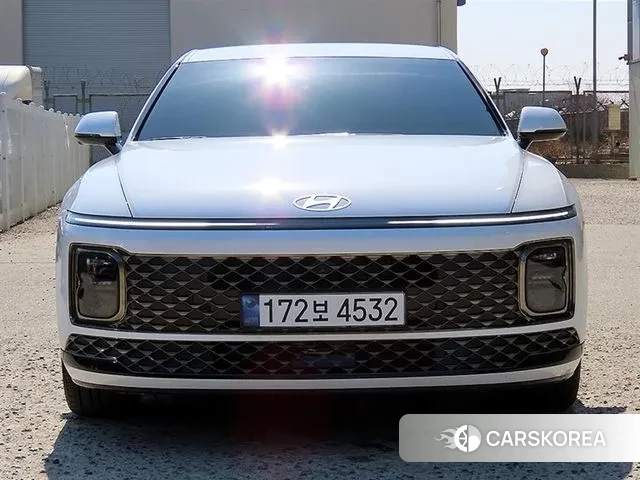 Hyundai Grandeur Hybrid (GN7) 2025 Белый из Кореи