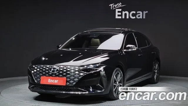 Hyundai The New Grandeur IG 2022 Черный из Кореи