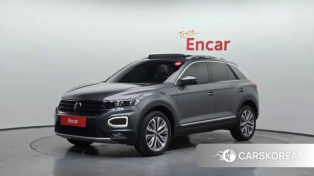 Volkswagen T-Roc 2021 Серый из Кореи