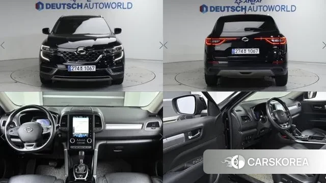Renault Korea (Samsung) The New QM6 2021 Черный из Кореи