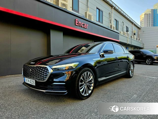 Kia The New K9 2nd generation 2021 Черный из Кореи