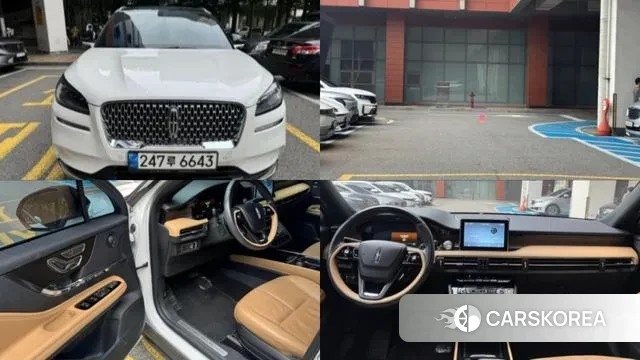 Lincoln Corsair 2022 Белый из Кореи