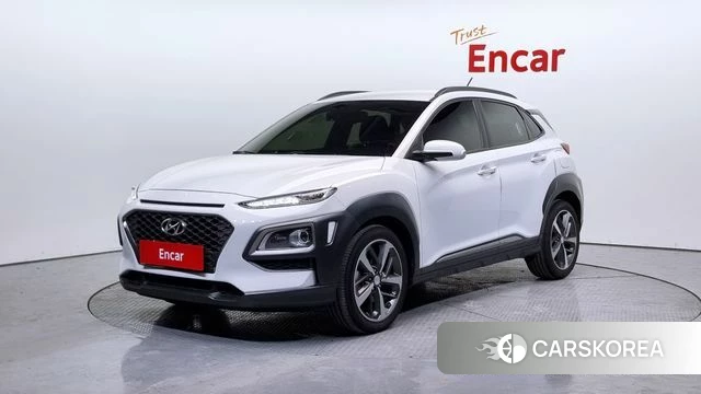 Hyundai Kona 2018 Белый из Кореи