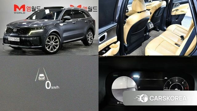 Kia Sorento 4th Generation 2020 Серый из Кореи