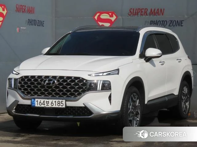 Hyundai The New Santa Fe 2021 Белый из Кореи