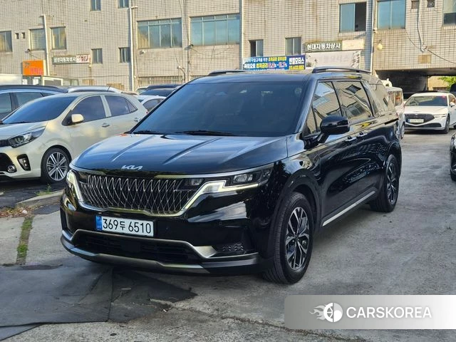 Kia Carnival 4th generation 2023 Черный из Кореи