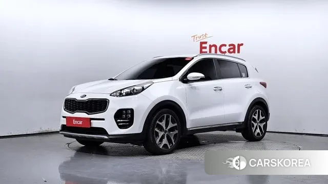 Kia Sportage 4th Generation 2018 Белый из Кореи