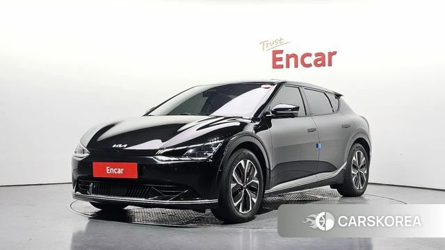 Kia EV6 2022 Черный из Кореи