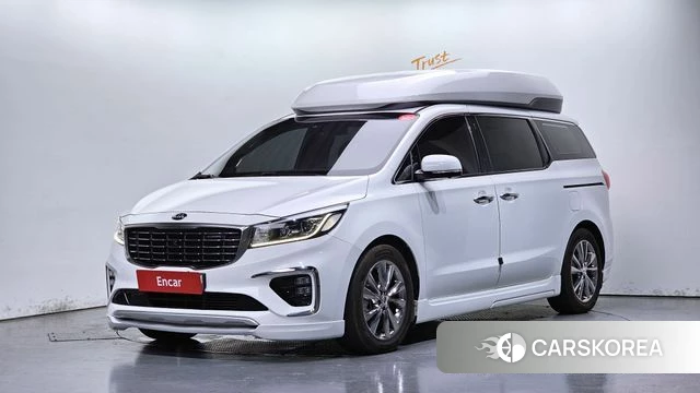 Kia The New Carnival 2019 Белый из Кореи