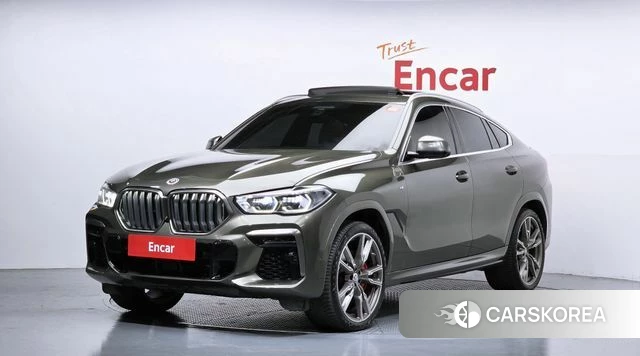 BMW X6 (G06) 2022 Песочный из Кореи
