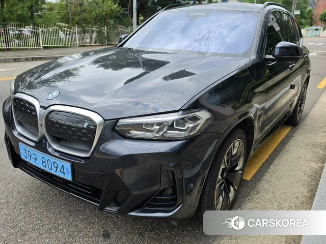 BMW iX3 2022 Черный из Кореи