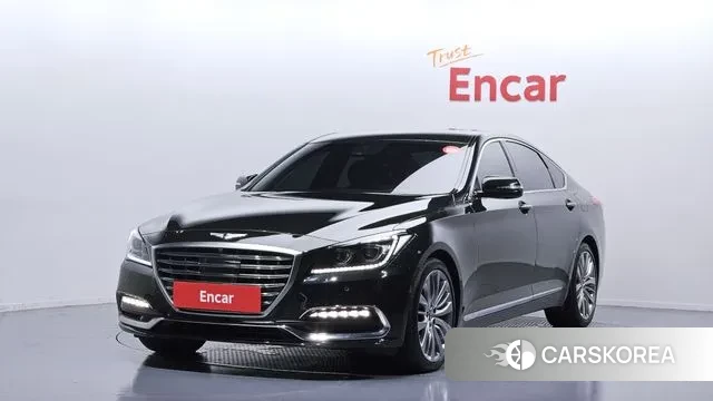 Genesis G80 2018 Черный из Кореи