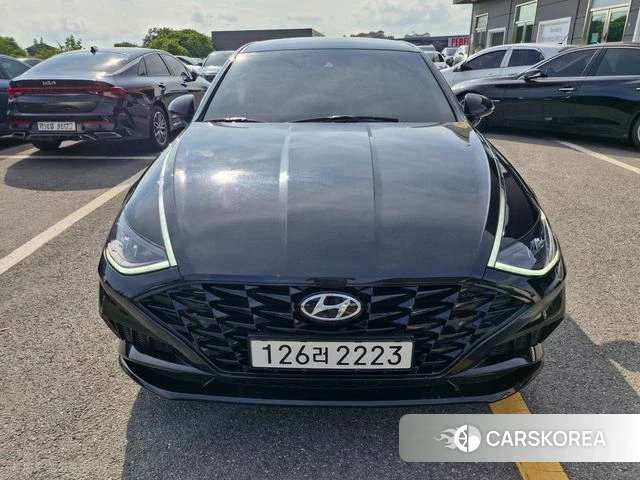 Hyundai Sonata (DN8) 2022 Черный из Кореи
