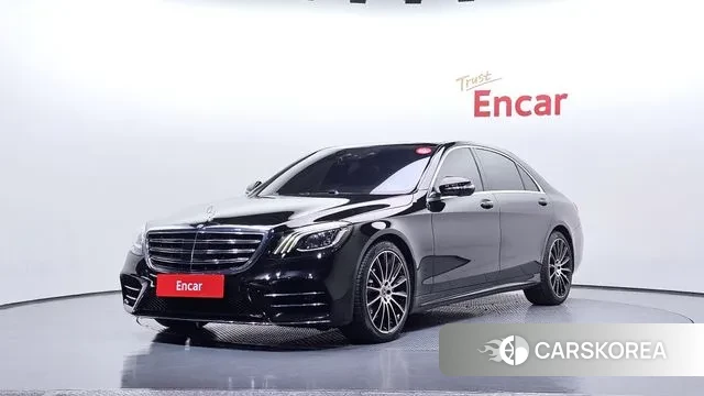 Mercedes-Benz S-Class W222 2018 Черный из Кореи