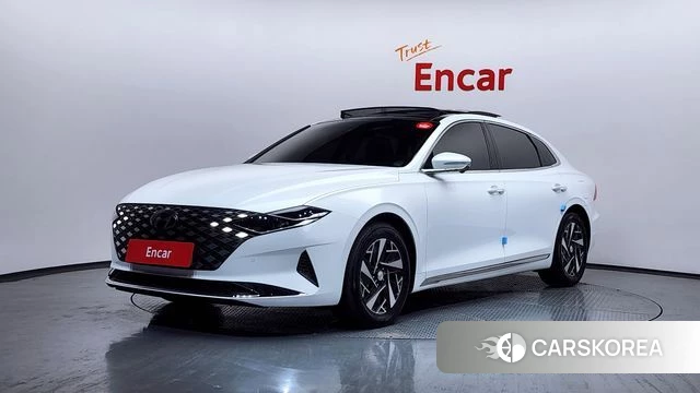 Hyundai The New Grandeur IG Hybrid 2022 Белый из Кореи