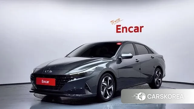 Hyundai Avante (CN7) 2020 Серый из Кореи