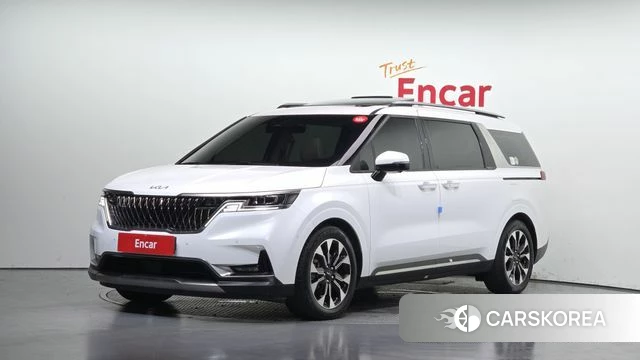 Kia Carnival 4th generation 2023 Белый из Кореи