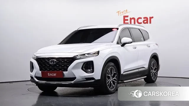 Hyundai Santa Fe TM 2018 Белый из Кореи