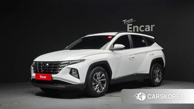 Hyundai Tucson (NX4) 2021 Белый из Кореи