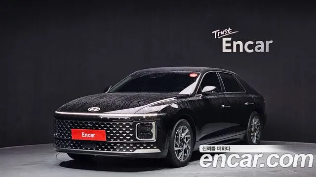 Hyundai Grandeur Hybrid (GN7) 2024 Черный из Кореи