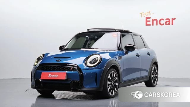 Mini Cooper S 2021 Синий из Кореи