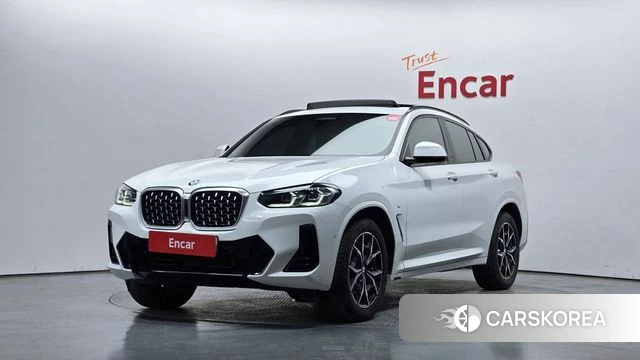 BMW X4 (G02) 2022 Белый из Кореи