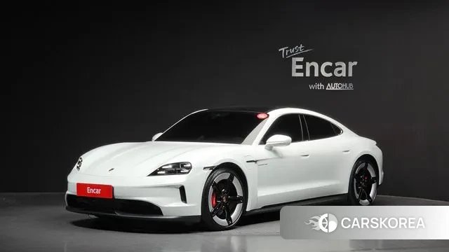 Porsche Taycan 2025 Белый из Кореи