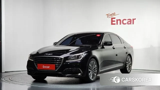 Genesis G80 2018 Черный из Кореи