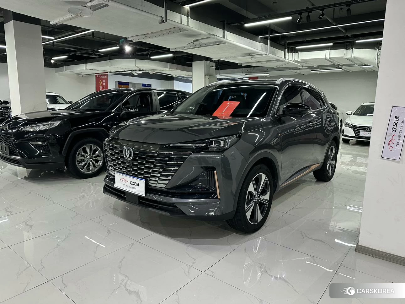 Chang'an CS55 PLUS 2021 Темно-серый из Китая