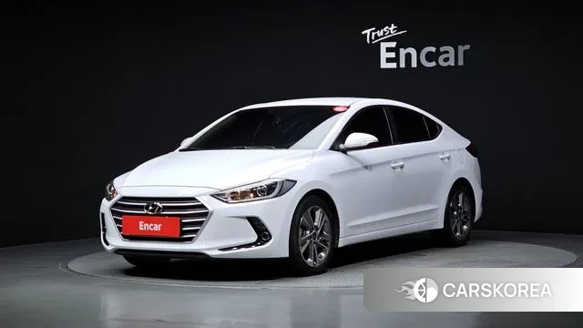 Hyundai Avante AD 2018 Белый из Кореи