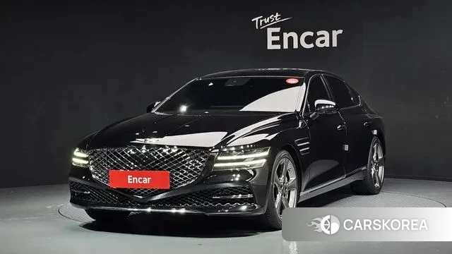 Genesis G80 (RG3) 2021 Черный из Кореи