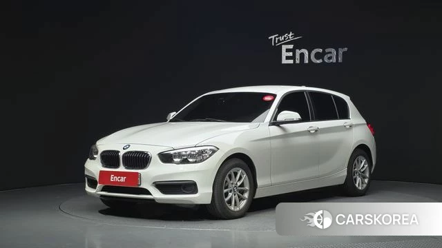 BMW 1 Series (F20) 2018 Белый из Кореи