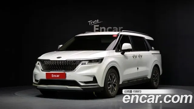 Kia Carnival 4th generation 2021 Белый из Кореи