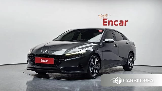 Hyundai Avante (CN7) 2021 Серый из Кореи