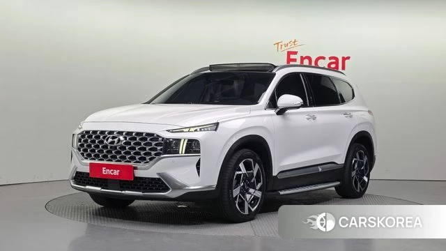 Hyundai The New Santa Fe 2021 Белый из Кореи