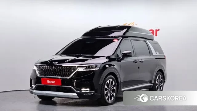 Kia Carnival 4th generation 2021 Черный из Кореи