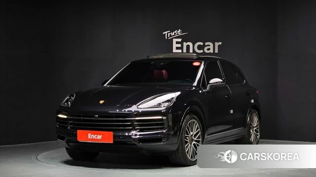 Porsche Cayenne (PO536) 2019 Черный из Кореи