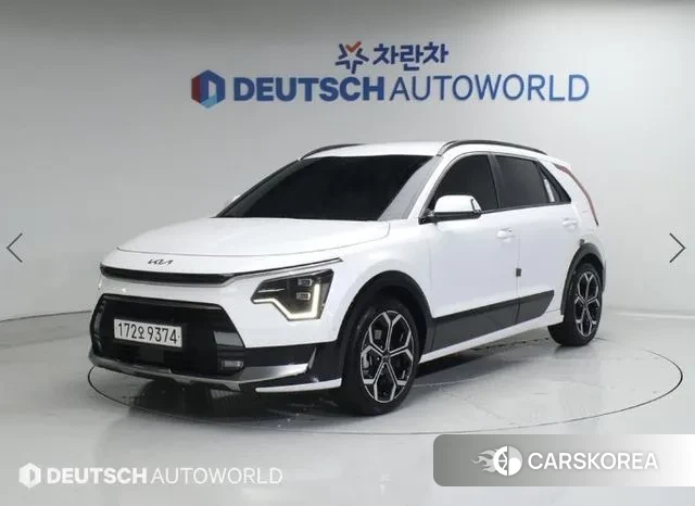 Kia Di Ol Nu Niro 2024 Белый из Кореи