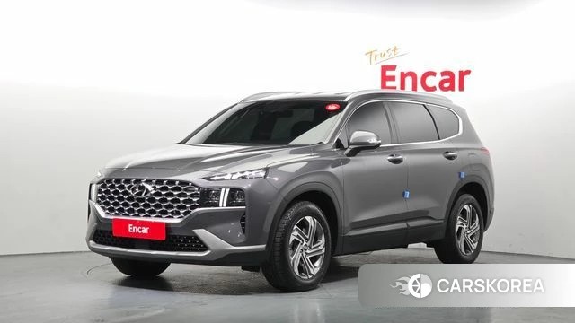 Hyundai The New Santa Fe 2021 Серый из Кореи