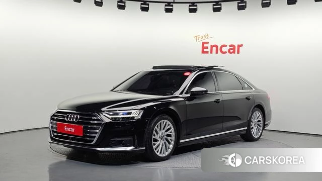Audi A8 (D5) 2021 Черный из Кореи