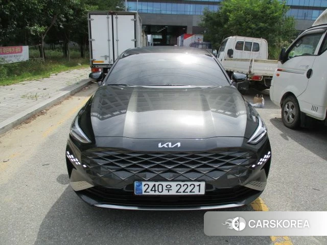 Kia K8 Hybrid 2023 Серый из Кореи