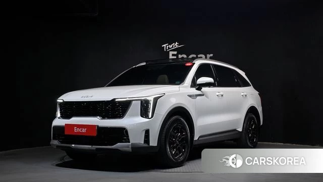 Kia The New Sorento 4th Generation 2023 Белый из Кореи