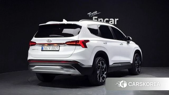 Hyundai The New Santa Fe 2021 Белый из Кореи