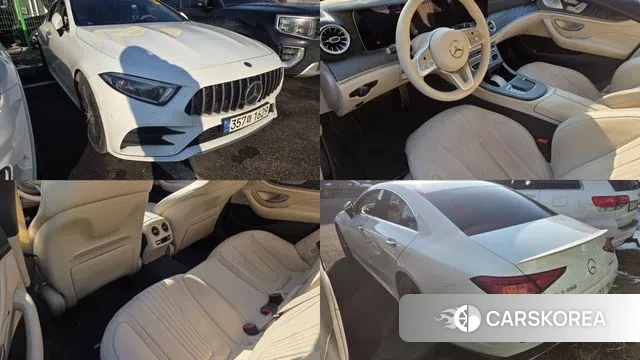 Mercedes-Benz CLS-Class C257 2021 Белый из Кореи