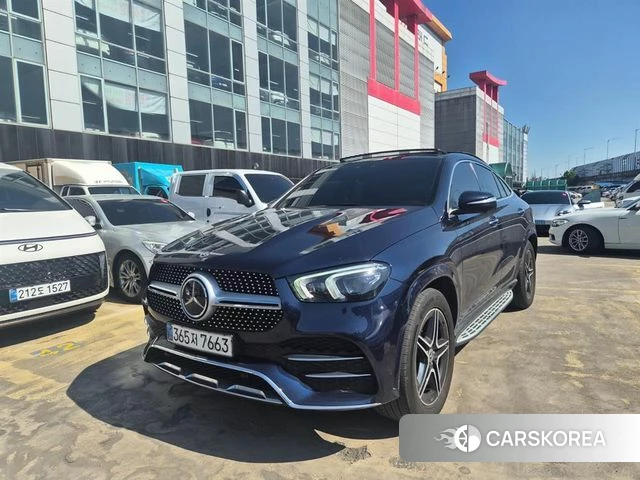 Mercedes-Benz GLE-Class W167 2021 Синий из Кореи