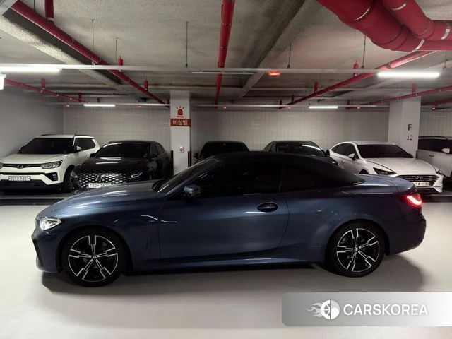 BMW 4 Series (G22) 2021 Синий из Кореи