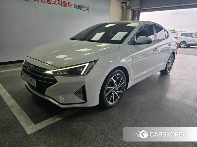 Hyundai The New Avante AD 2019 Белый из Кореи