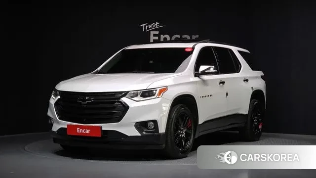 Chevrolet (GM Daewoo) Traverse 2020 Белый из Кореи